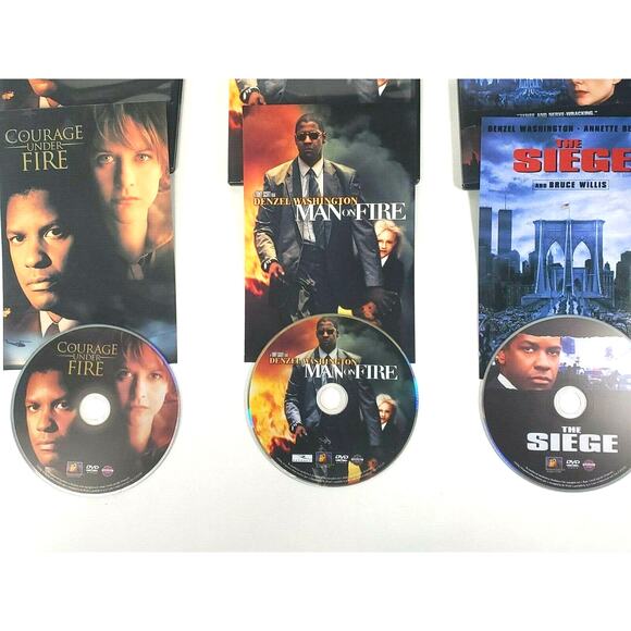 The Denzel Washington Collection (DVD, 2006, 3-Disc Set) - Picture 5 of 7